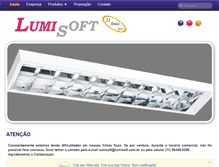 Tablet Screenshot of lumisoft.com.br